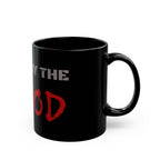 Saved by the Blood Mug — Christian Faith Black Mug (11oz & 15oz)