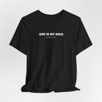 God Is My Rock Tee — Psalm 18:2 Inspirational Christian T-Shirt