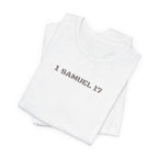 1 Samuel 17 Bible Verse T-Shirt — David vs Goliath Graphic Tee