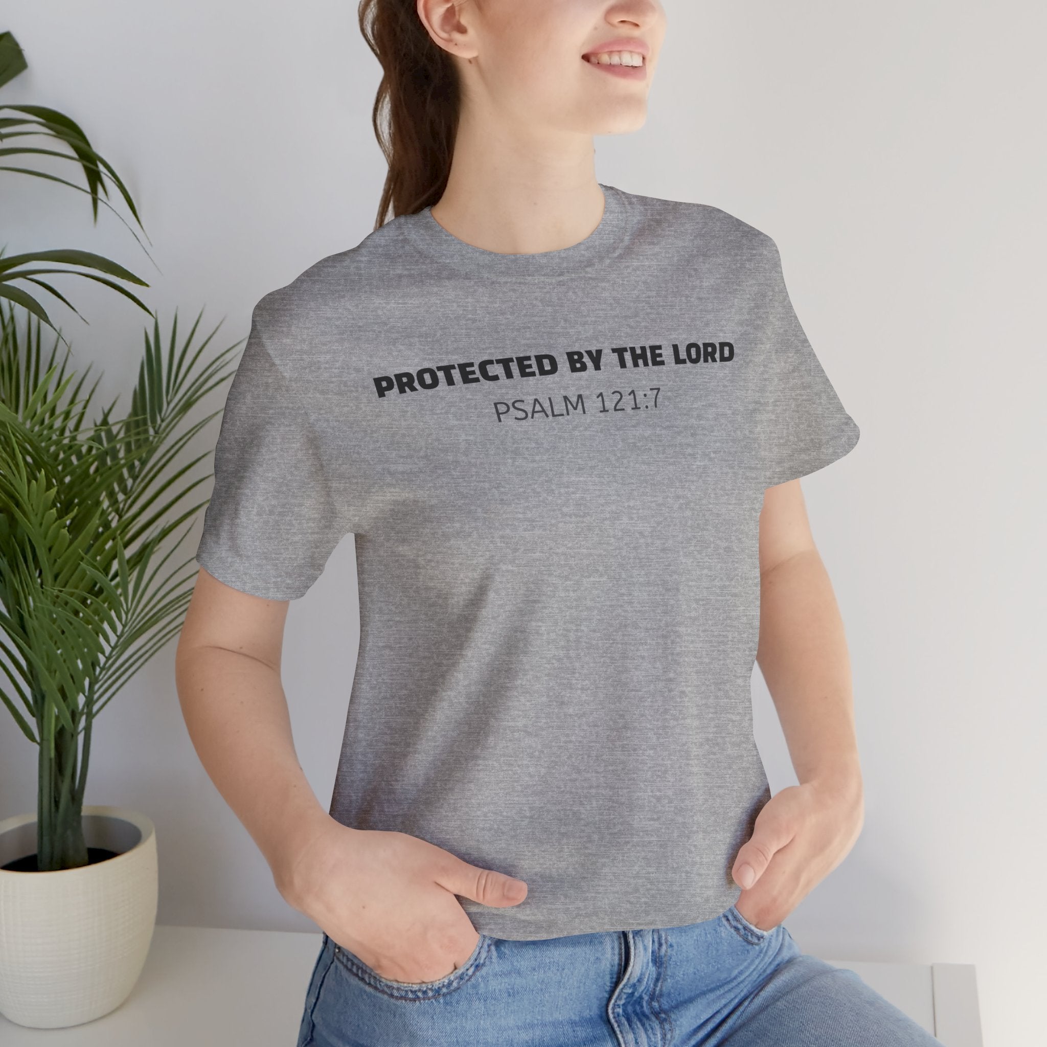 Protected by the Lord Psalm 121:7 Tee — Christian Faith Shirt