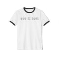 GOD IS LOVE - Ringer tee - Christian faith shirt