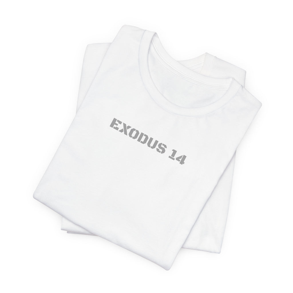 Exodus 14 Crossing the Red Sea T-Shirt | Biblical Moses Illustration
