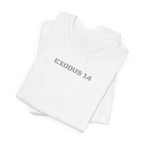 Exodus 14 Crossing the Red Sea T-Shirt | Biblical Moses Illustration