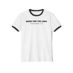 Work for the Lord Ringer T-Shirt — Colossians 3:23 Christian Tee