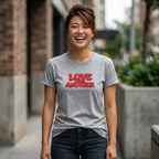 Love One Another  1 John 3:23 — Lightweight Christian Faith T-Shirt
