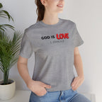 God Is Love 1 John 4:8 — Minimalist Lightweight Christian Faith T-Shirt