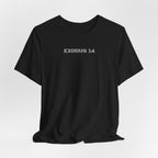 Exodus 14 Crossing the Red Sea T-Shirt | Biblical Moses Illustration