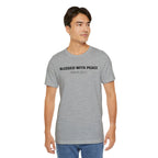 Blessed With Peace Psalm 29:11 — Minimalist Lightweight Christian Faith T-Shirt