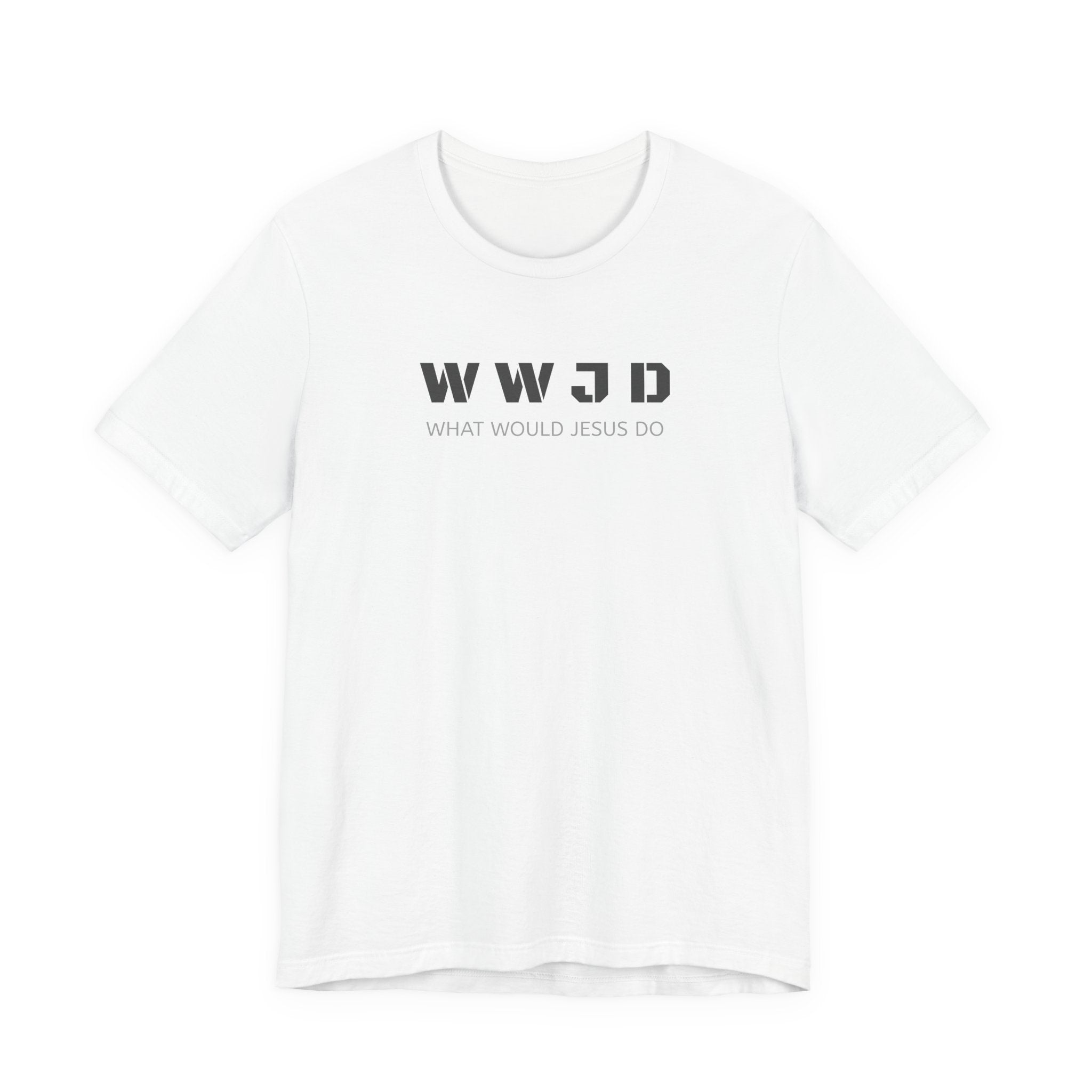 WWJD "What Would Jesus Do" Tee - Christian Faith Graphic T-Shirt