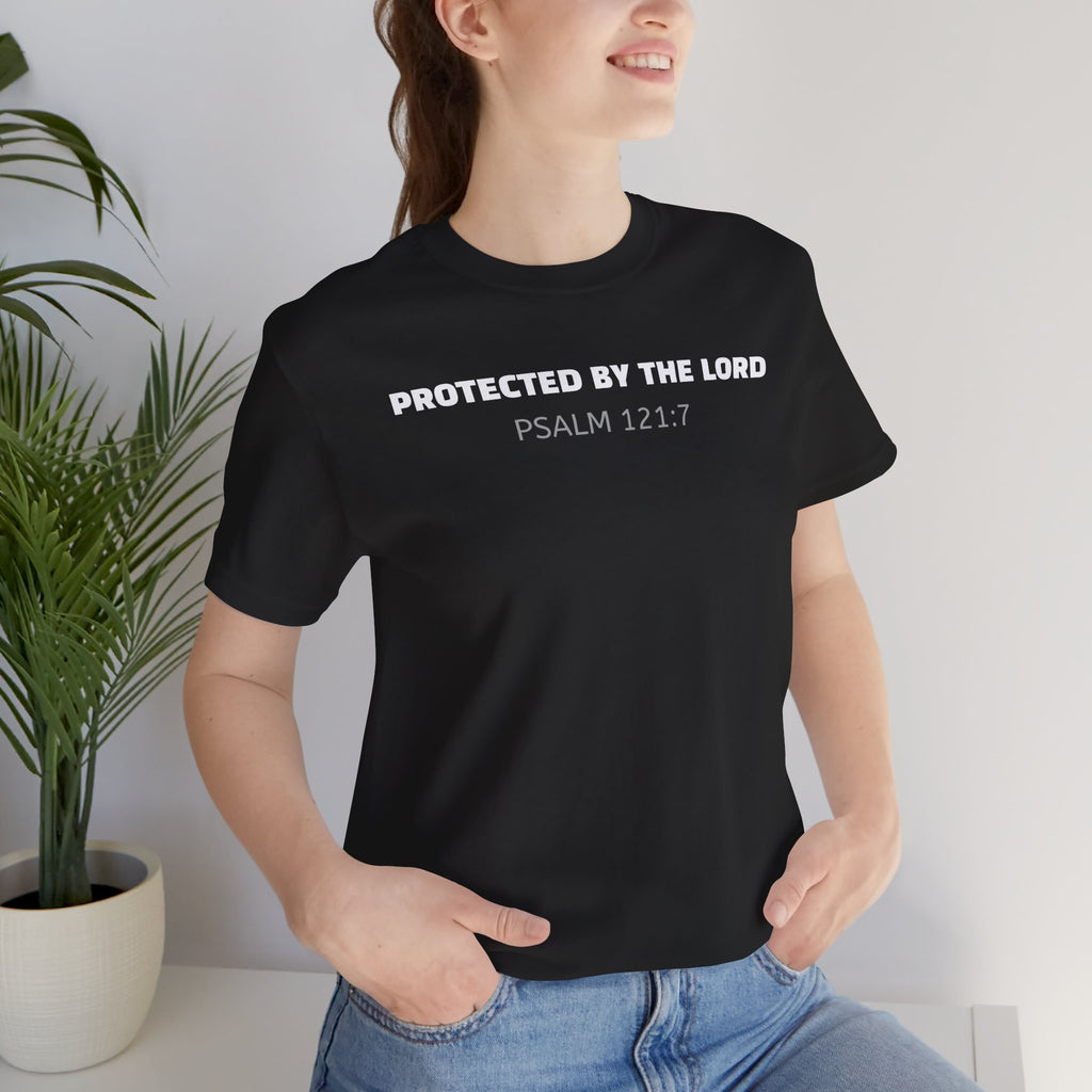 Protected by the Lord Psalm 121:7 Tee — Christian Faith Shirt