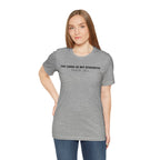 The Lord Is My Strength Psalm 28:7 Tee — Minimalist Lightweight Christian Faith T-Shirt