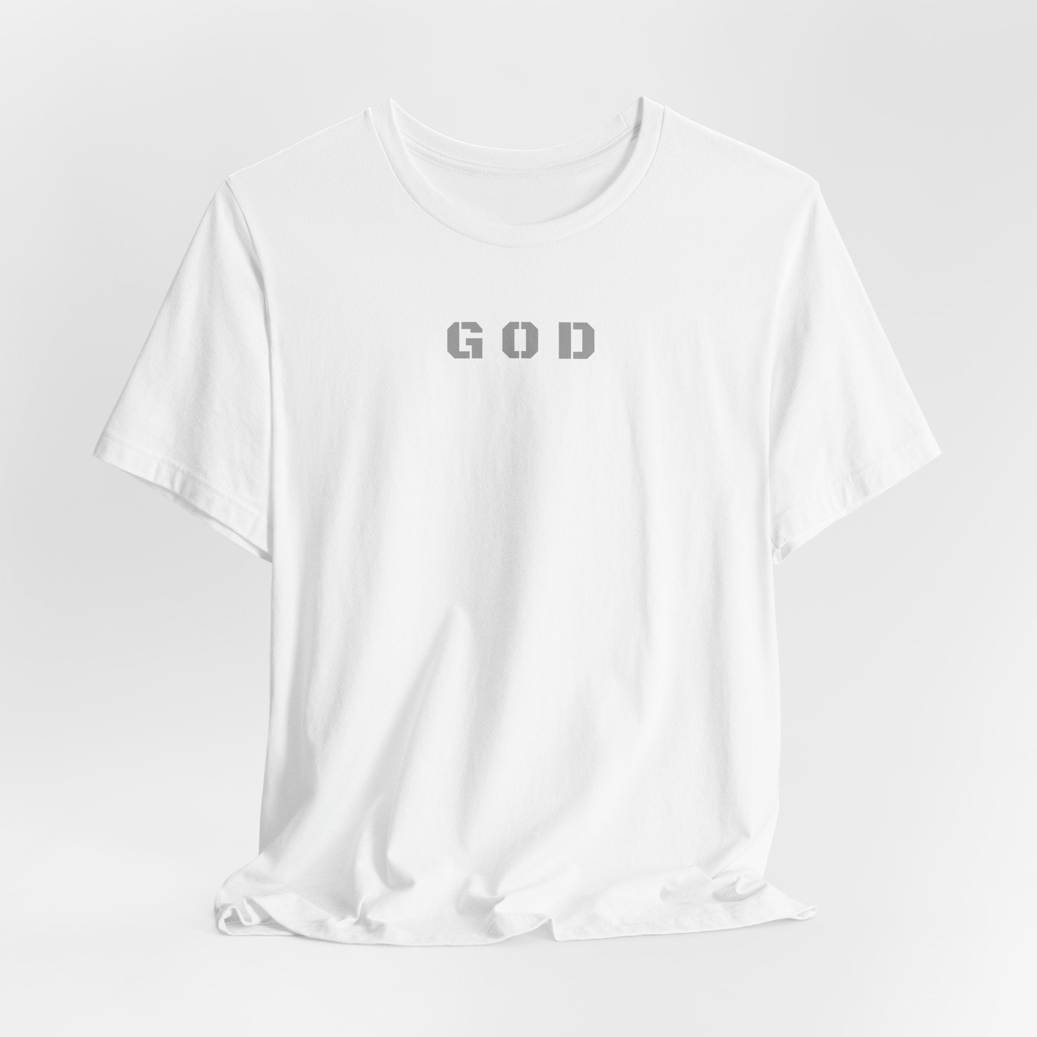 GOD - Minimalist Faith-Inspired Shirt