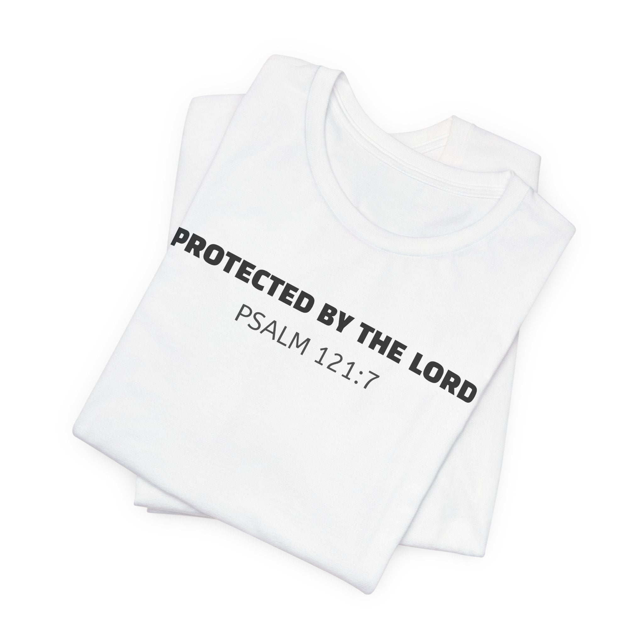 Protected by the Lord Psalm 121:7 Tee — Christian Faith Shirt