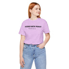 Blessed With Peace Psalm 29:11 — Minimalist Lightweight Christian Faith T-Shirt