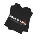 Walk By Faith 2 Corinthians 5:17 — Minimalist Lightweight Christian Faith T-Shirt