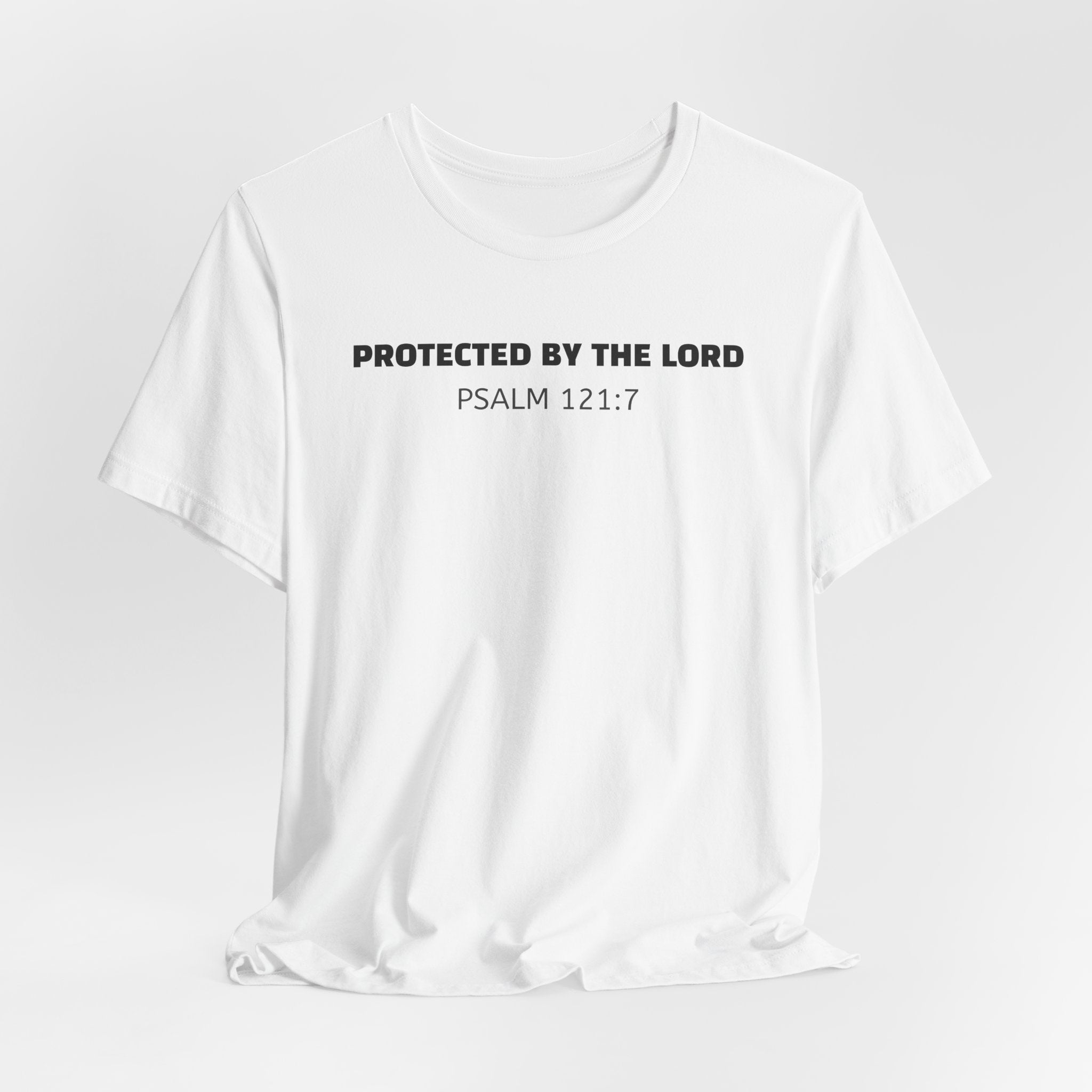 Protected by the Lord Psalm 121:7 Tee — Christian Faith Shirt