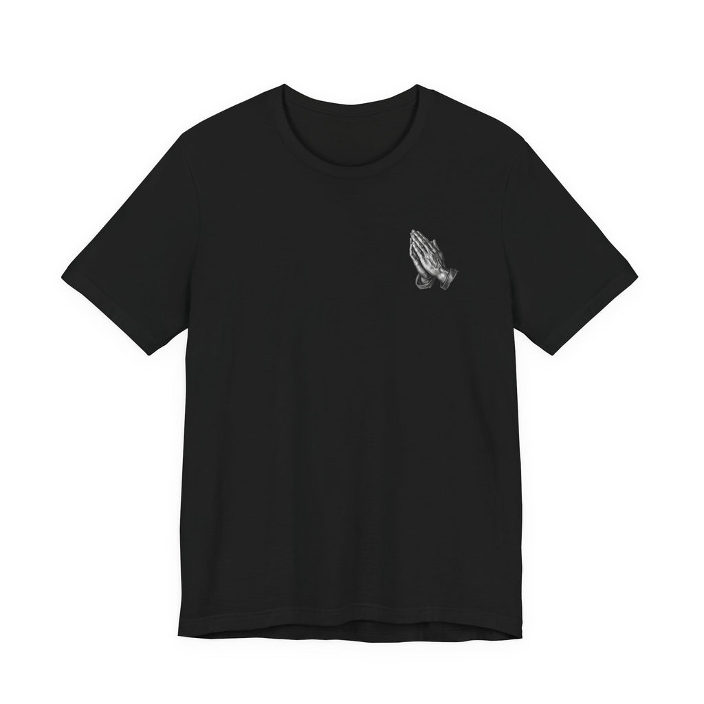 Pray More Worry Less tee | Prayer Hands Graphic Tee